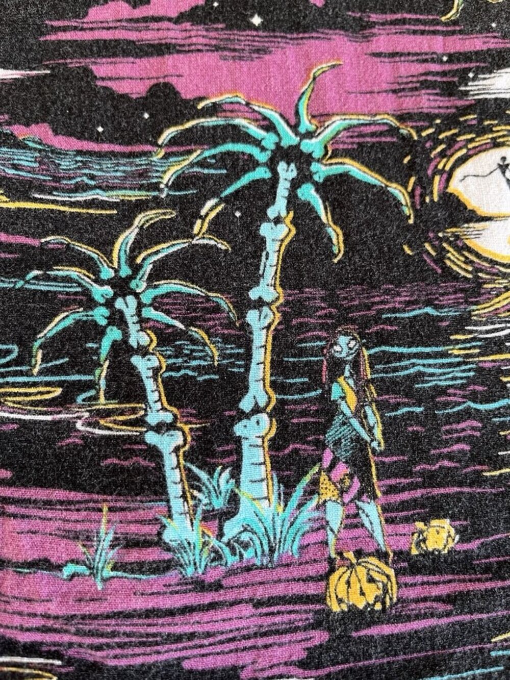 Disney Nightmare Before Christmas Torrid 3 Camp Hawaiian Shirt Jack Zero Sally - Picture 16 of 16